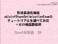 形状最適化機能adjoin＋ShapeOptimizationFoamのチュートリアルを調べてみた