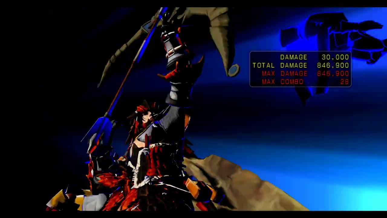 UMvC3 Palette Swap - Monster Hunter 1.25 mil 1 meter solo combo