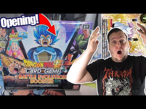 dragon ball super card game battle evolution booster Trading This box contains 24 original sealed booster packs Dragon Ball Super TCG Unison