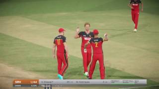 IPL 2017 1st Match RCB vs SH ..  T20 .. Live...  Don Bradman Cricket 2017 screenshot 3