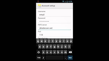 Setting Up Diode E-mail on Your Android Smartphone