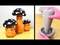 DIY Cement Mushrooms for your Garden | Making Cement Garden Toadstools | Cement Project at Home