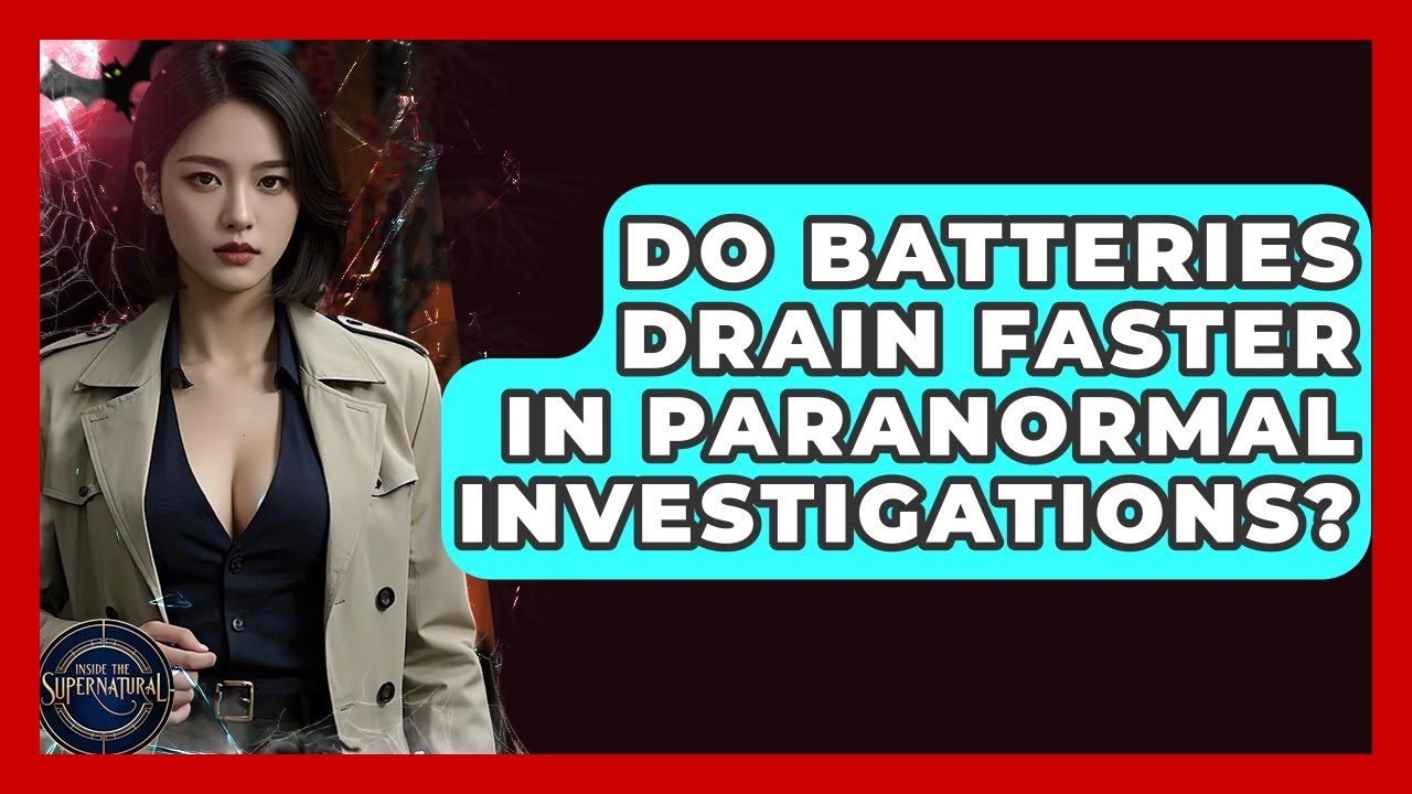 Do Batteries Drain Faster In Paranormal Investigations? - Inside the Supernatural