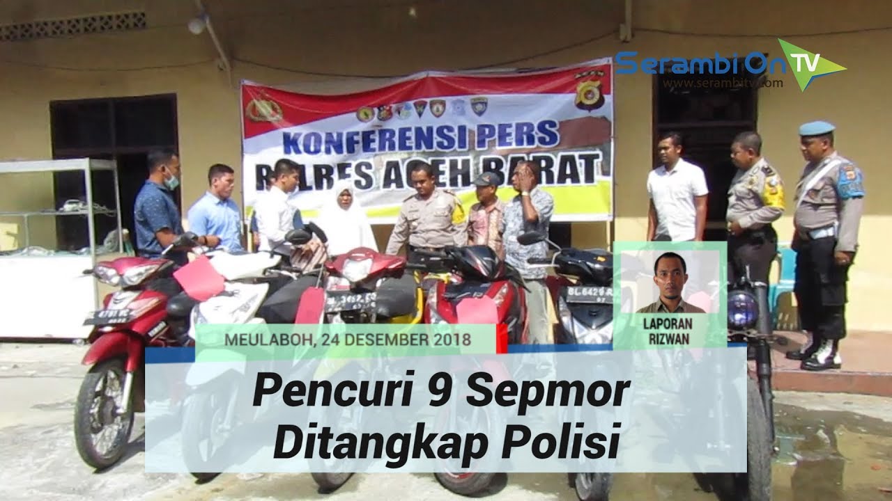 perjalanan ke langkawi Pencuri 9 Sepmor Ditangkap Polisi