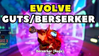 How to Evolve Guts / Berserker in Anime Adventure I COMPLETE GUIDE