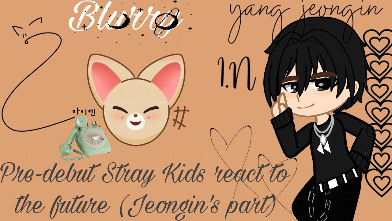Pre-debut Stray Kids react to the future (Jeongin's part) ||Re-upload|| Ru/Eng