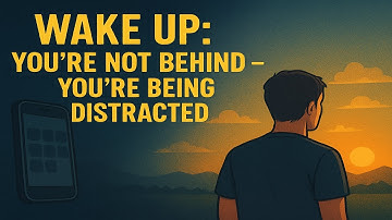 Wake Up: You’re Not Behind — You’re Being Distracted