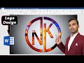 Logo Design In Microsoft Word By C Tech How To Logo Design In MS Word Logodesigninmsword 
