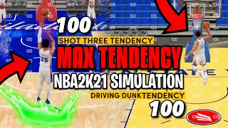 NBA 2K But Every Player Has MAXED Tendencies!