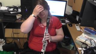 Tutorial on Stravinsky Firebird variation clarinet part