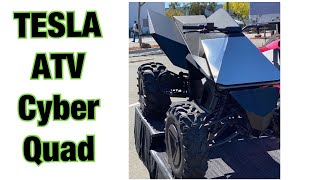 Tesla Cyber Quad update | Electric Atv 4 wheeler off-road
