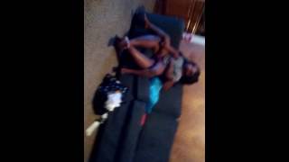 Sick Baby 2 Sitting In Mama Lap