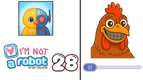 I am Not a Robot - Brain Test Level 28 Walkthrough