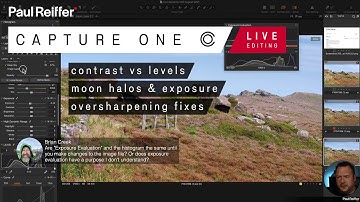 Capture One Live Editing Sessions : 19th August 2025 (Contrast, Levels, Exposure, HDR Moon, Halos)