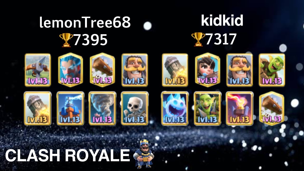 kidkid vs lemonTree68［Clash Royale］