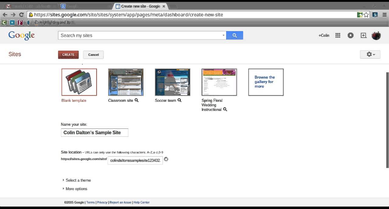 Google Sites Tutorial Video - YouTube