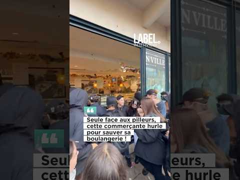 SEULE FACE AUX PILLEURS, CETTE DAME HURLE POUR SAUVER SON CO..