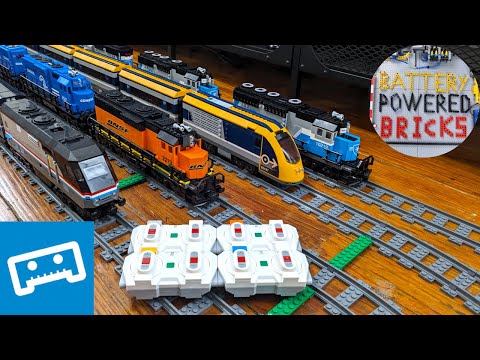 Multi Unit / Distributed Power with Lego trains using PyBricks!
