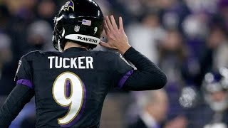 A LEGENDARY CAREER - EVERY JUSTIN TUCKER GAME WINNING FIELD GOAL