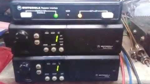 4F1KJA Rehabilitate and interface a Motorola GM300 of DU4UW Sorsogon