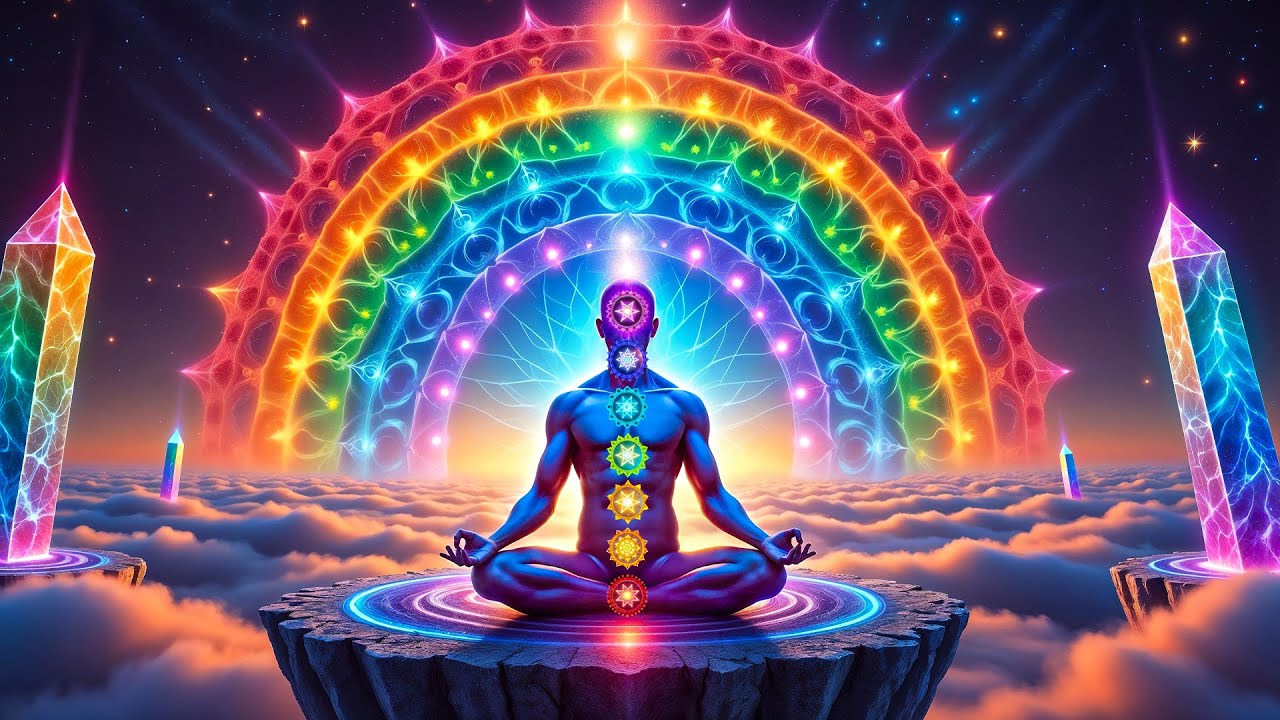 Исцеление Всех 7 Чакр | Уничтожение Бессознательных Блоков И Негатива | Успокойте Разум