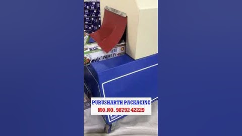 Foil wrapping machine || Food Box Shrink Packaging || Kitchen Foil Roll Shrink Packing