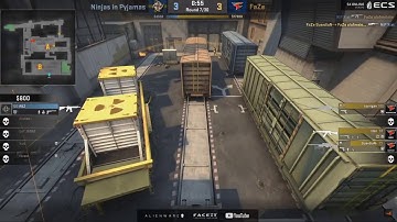 FaZe vs NiP - ECS S 4 Europe de_train - Ninjas in pyjamas vs FaZe Clan