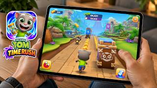 Talking Tom Time Rush - iPad Pro Gameplay, Mobile Game Review - Gameplay & Walkthrough screenshot 4