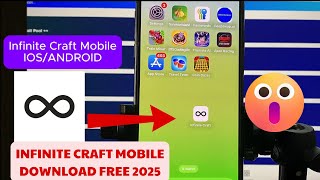 LATEST INSTRUCTIONS FOR DOWNLOADING Infinite Craft ON IOS/ANDROID 2025 #InfiniteCraft screenshot 4