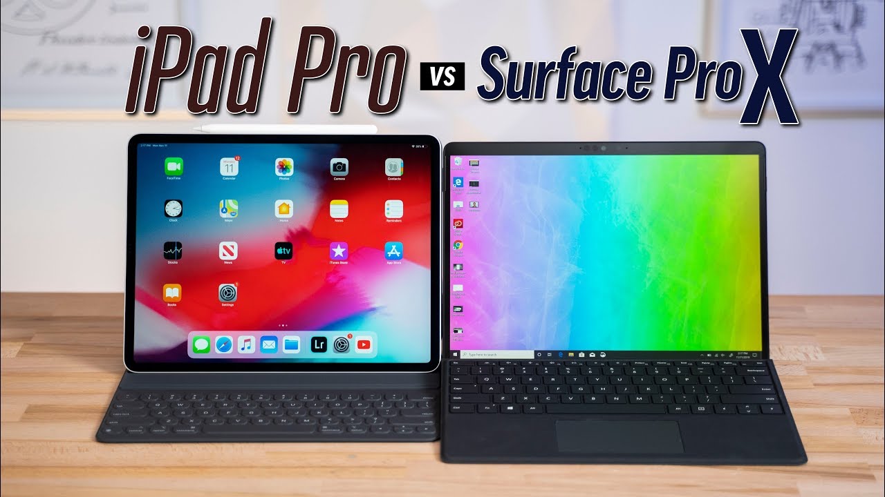 Microsoft Surface Pro Apple IPad Pro Comparison • MyNextTablet ...