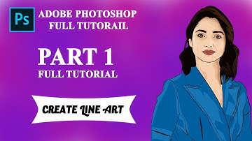 Vector/Vexel Art | Photoshop Tutorial | PART 1 - LINE ART | Photoshop Creative