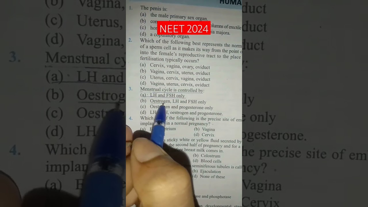 Biology question practice 🧑‍⚕️ 