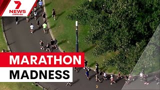 Record-breaking Sydney half marathon draws 30,000 runners | 7NEWS
