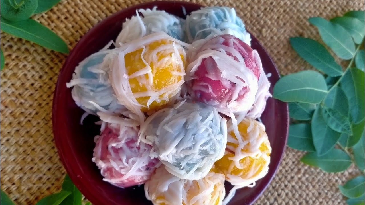 ขนมต้ม วิธีการทำไส้ขนม เทคนิคการนวดแป้ง การเก็บรักษาขนมไว้ได้นานโดยไม่เสีย