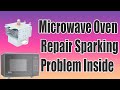 Microwave Oven Repair Sparking Problem Inside