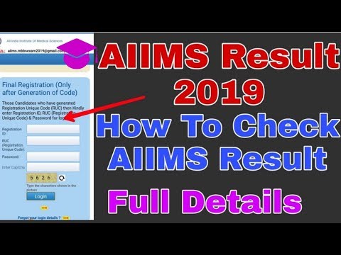 AIIMS MBBS Result 2019 declared at aiimsexams.org: Here's how to check