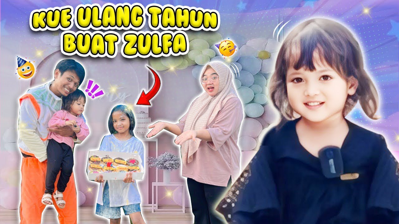 SURPRISE UNTUK ZULFA YUPI 🥳🥰 | MANG ENUN DAN BU PIPI KASIH KEJUTAN ULANG TAHUN | ZULFA KENA PRANK 🤣