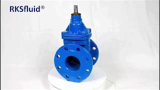 API 6D resilient seat Gate Valve
