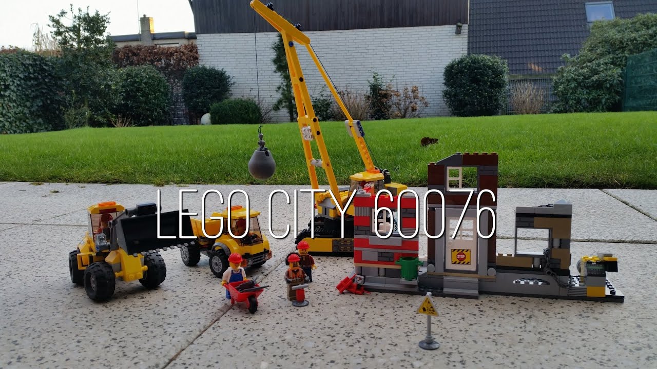 Lego City 60076 â - Demolition Site - Stop Motion / Animation / Brickfilm - (Werbung)