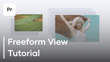 How To Use The Freeform View In Premiere Pro