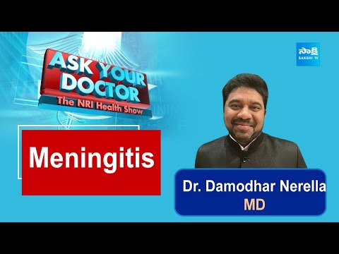 NRI Health Show | Ask Your Doctor | Meningitis | Doctor Damodhar Nerella | USA @SakshiTV - SAKSHITV