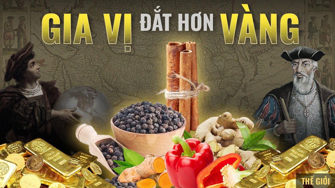 Outline Video Lược sử về sự thống trị thế giới của… GIA VỊ | WiKiWi | Thế giới
