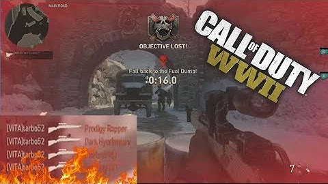 INSANE TRIPLE COLLAT QUAD FEED | COD WWII