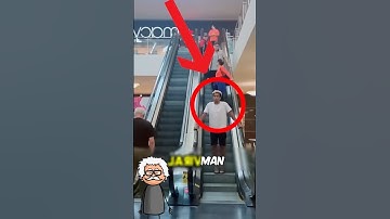 Deze man kan alle roltrappen uitschakelen 🤯