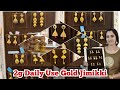 2g Beautiful Daily use Jimikki Earrings | Light Weight to Grand Wedding Gold Jhumkas| Mahalaxmi Gold