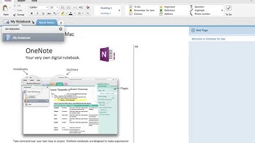 How to create Table of Contents - MS OneNote (Mac)