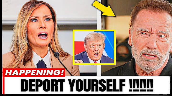 "Deport you migrant wife", Trump EXPLODES After Arnold Schwarzenegger Drops a Bombshell on Melania