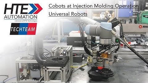 UR - Cobots at EVCO Plastics, Injection Molder