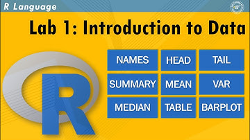 Introduction to data | R language | Lab 1 (Part 1)