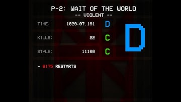 p ranking random ultrakill levels day 5 :D